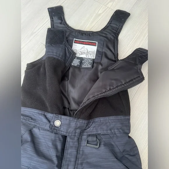 Weatherproof Kids Black Overalls - Picture 7 of 11